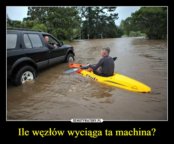 
    Ile węzłów wyciąga ta machina?