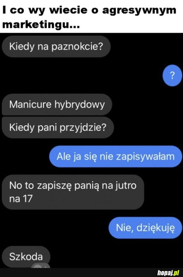 
    Agresywny marketing