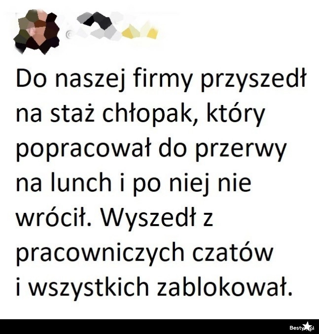 
    Nowy stażysta 