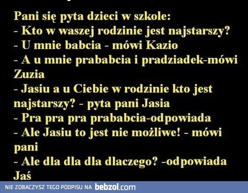
    Pani pyta dzieci w szkole