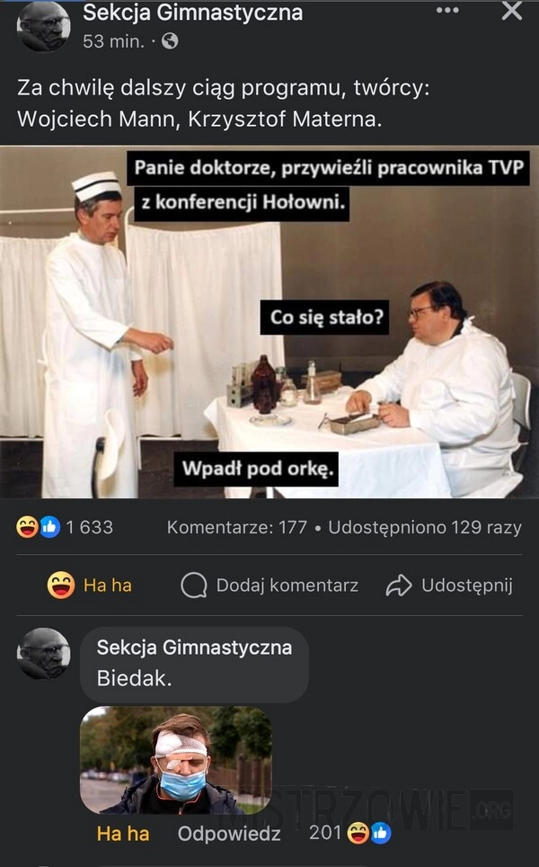 
    Pogotowie dla TVP