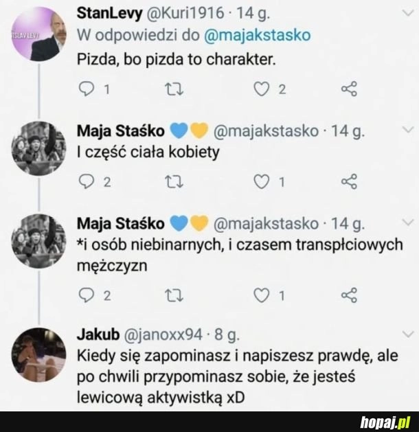 
    Typowa Maja Staśko