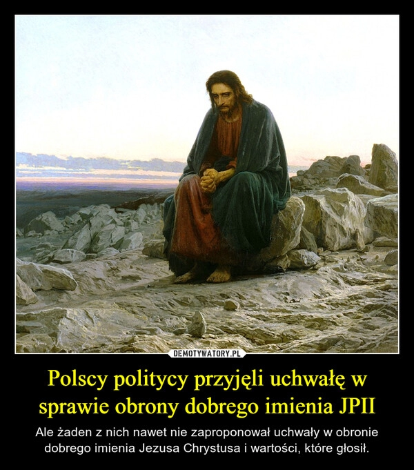 
    Polscy politycy przyjęli uchwałę w sprawie obrony dobrego imienia JPII