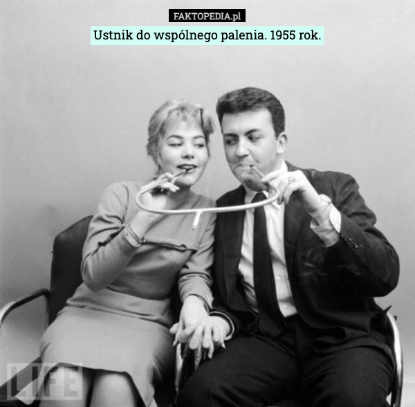 
    Ustnik do wspólnego palenia. 1955 rok.