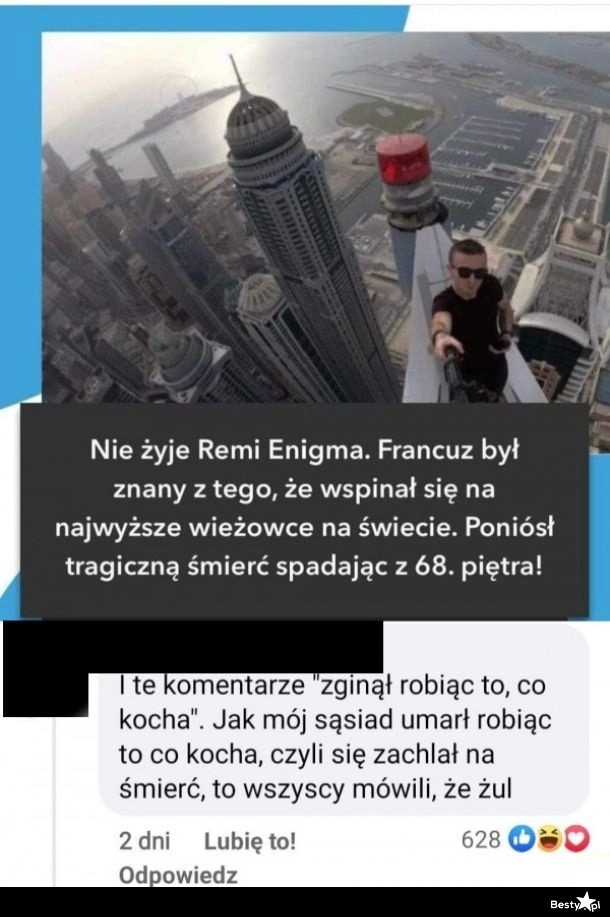 
    Robił to, co kochał 