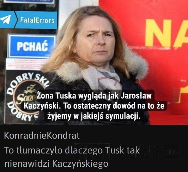 
    Żona Tuska