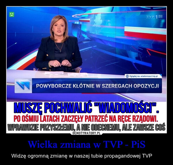 
    Wielka zmiana w TVP - PiS