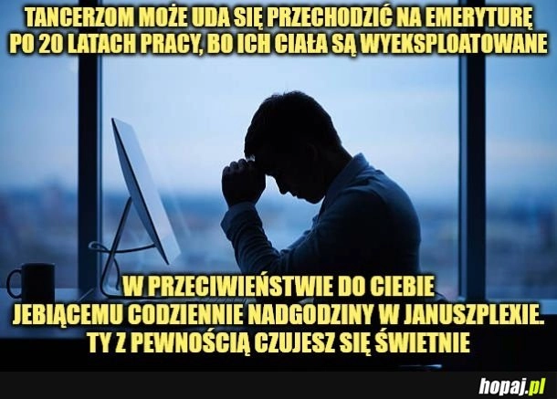 
    Na trzy cztery wszyscy zamieniamy się pracami.
