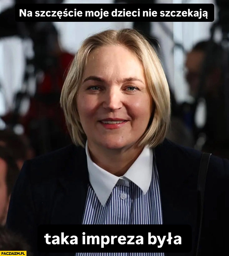 Dominika Chorosińska na szczęście moje dzieci nie szczekają taka impreza była
