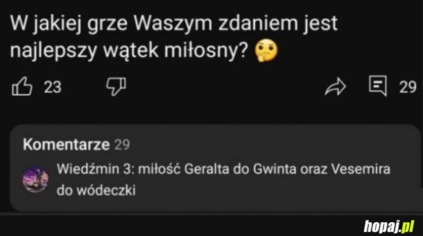 
    Dla mnie wódeczka