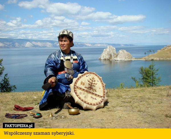 
    Współczesny szaman syberyjski.