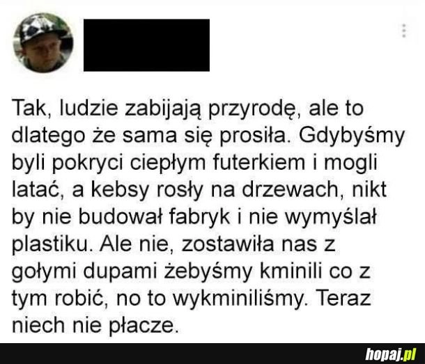 Sama sie prosiła