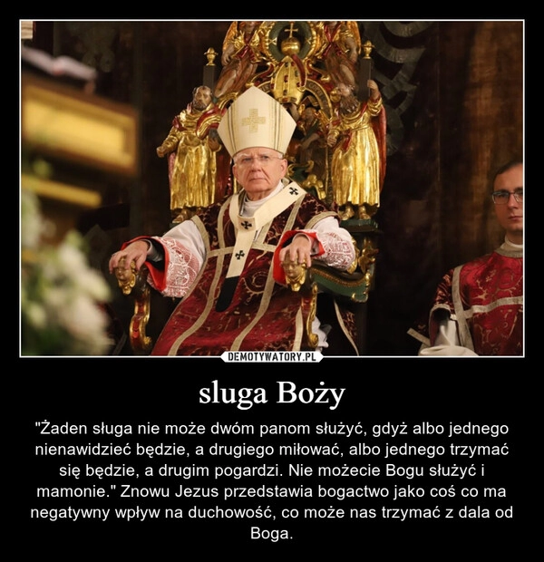 
    sluga Boży