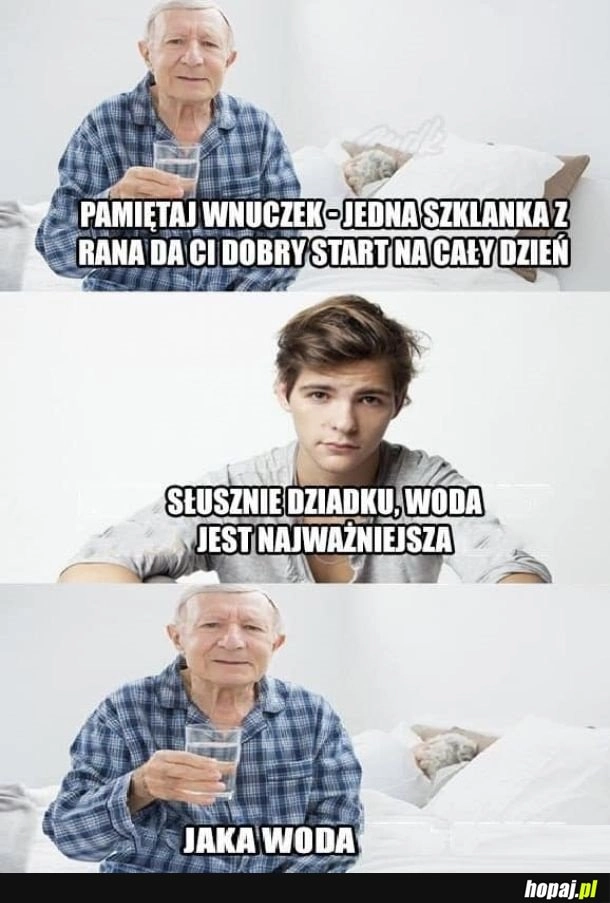 
    Wnuczek słuchaj no