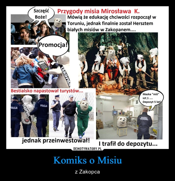 
    Komiks o Misiu