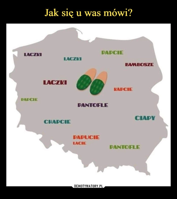 
    Jak się u was mówi?