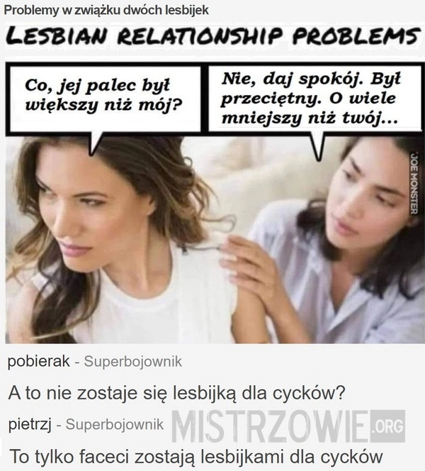 
    Problemy w związku dwóch lesbijek