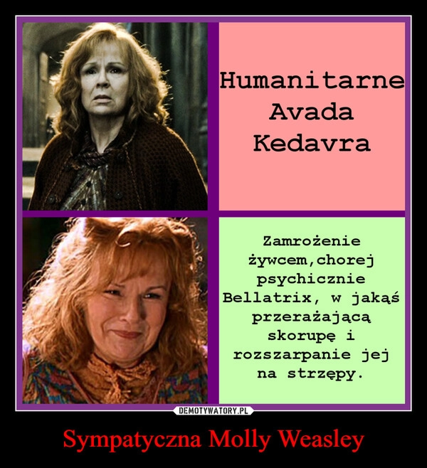 
    Sympatyczna Molly Weasley