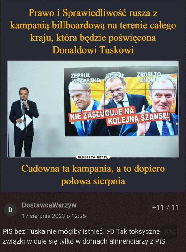 
    PIS beż Tuska