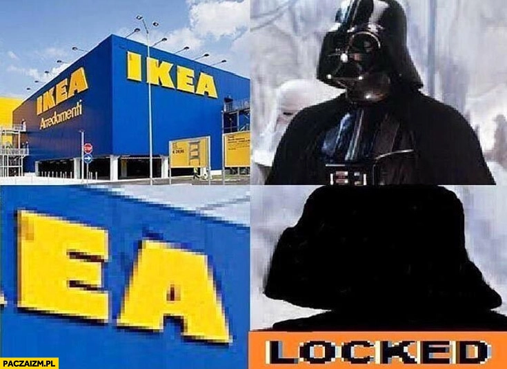 
    IKEA Vader EA locked bohater zablokowany