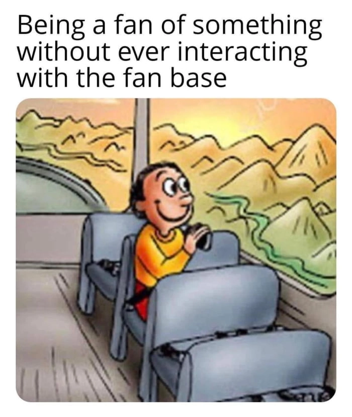 
    A toxic fan base is the worst thing