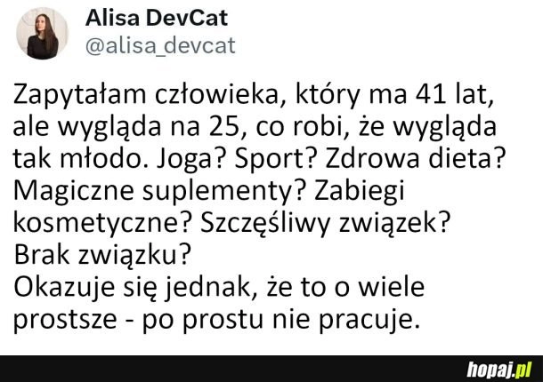 
    Sekret młodego wyglądu