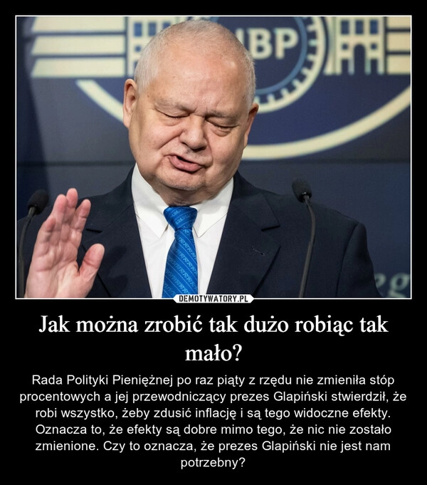 
    Jak można zrobić tak dużo robiąc tak mało?