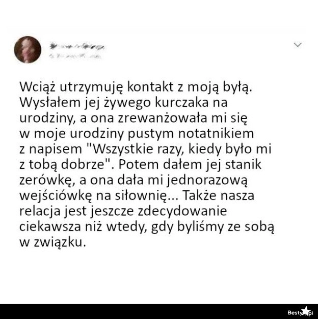 
    Kontakt z byłą 