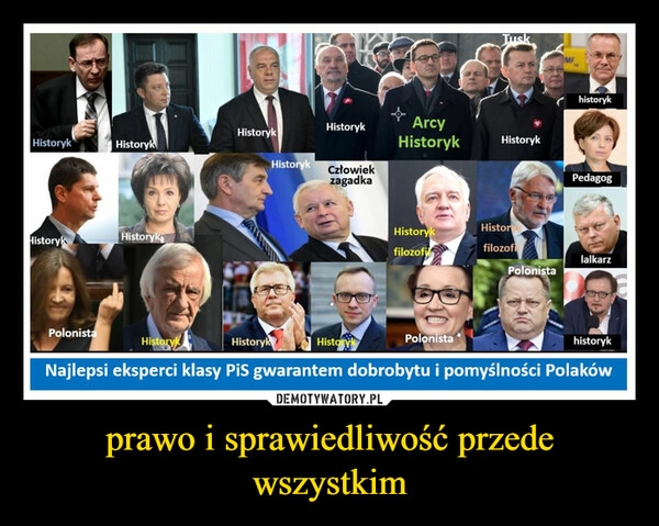 
    prawo i sprawiedliwość przede wszystkim