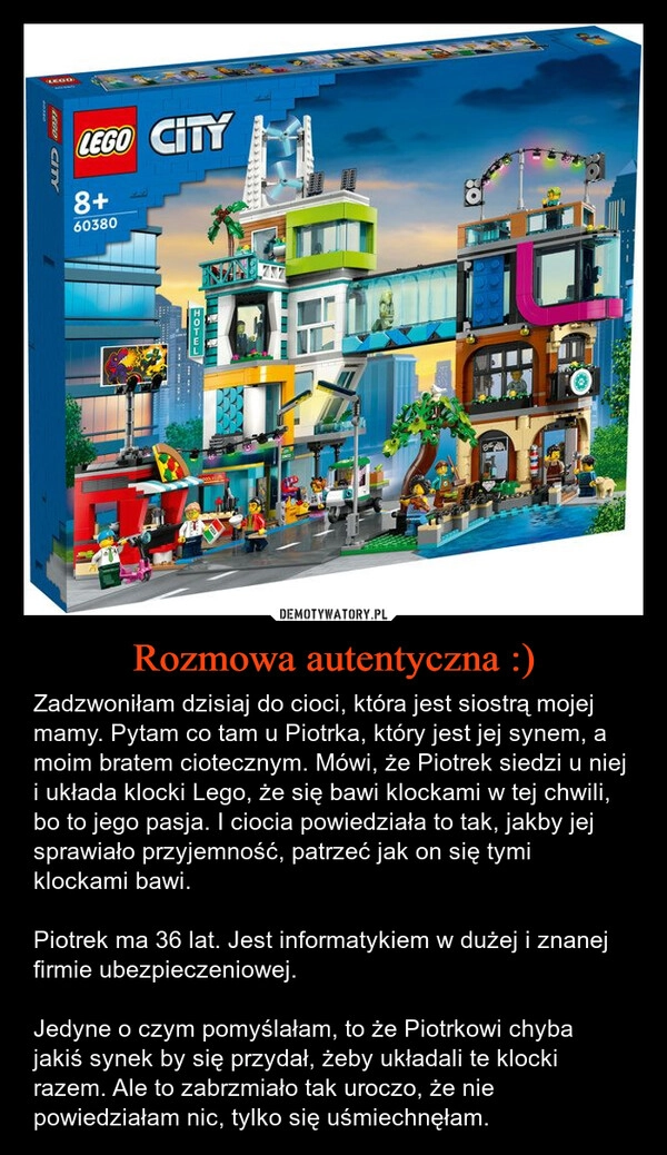 
    Rozmowa autentyczna :)