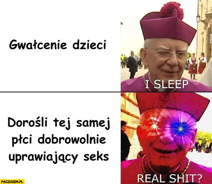 
    Biskup gwałcenie dzieci I sleep, dorośli tej samej płci dobrowolnie oprawiający seks real shit