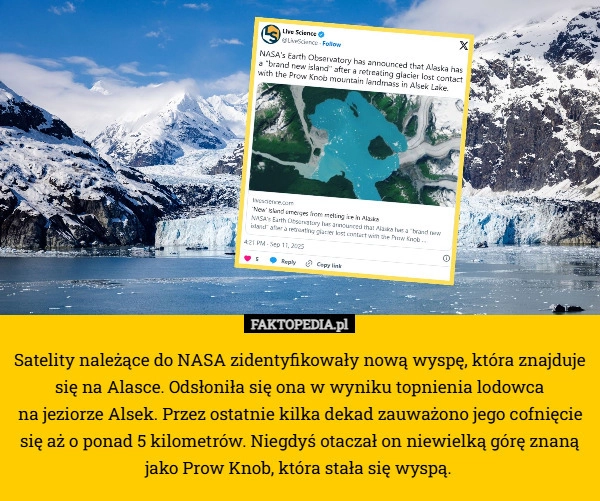 
    Satelity należące do NASA zidentyfikowały nową wyspę, która znajduje się