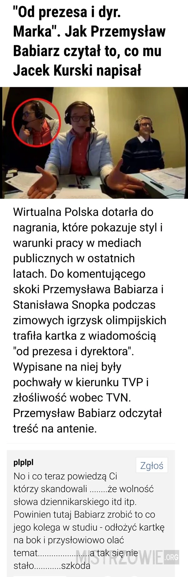 
    Wolność słowa