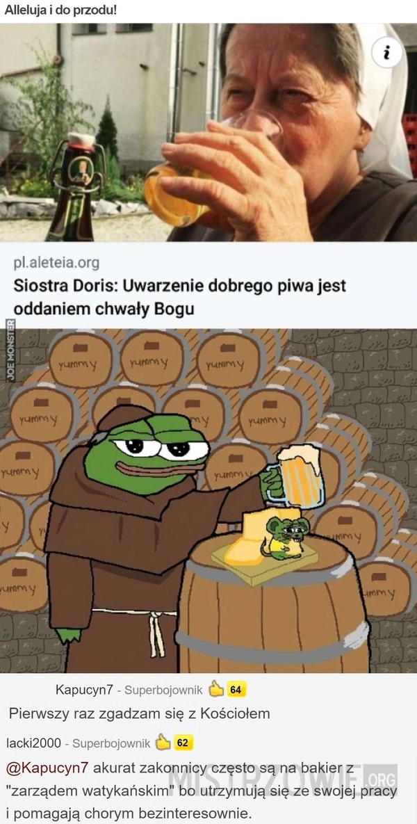 
    Alleluja i do przodu!