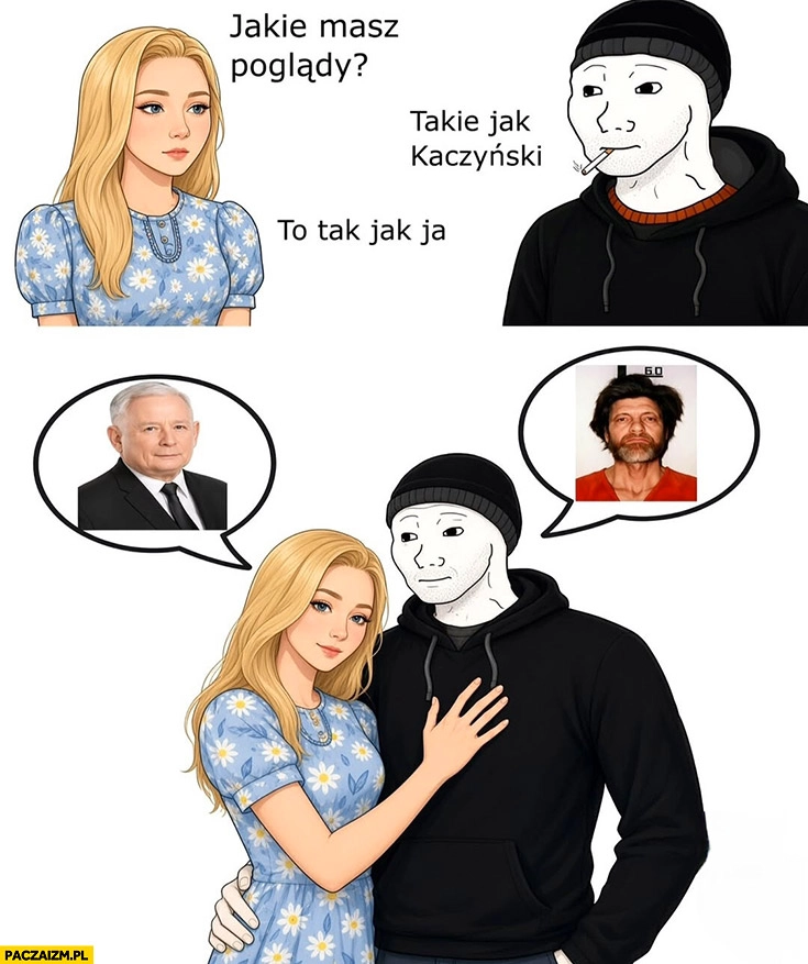 
    Jakie masz poglądy takie jak Kaczyński Jarosław Ted