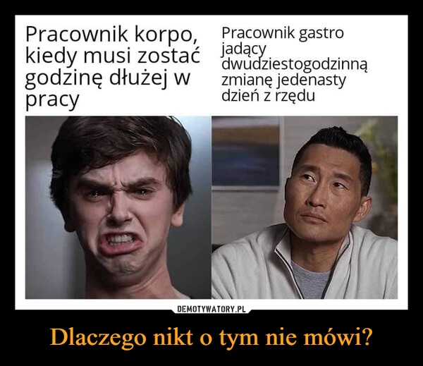 
    Dlaczego nikt o tym nie mówi?