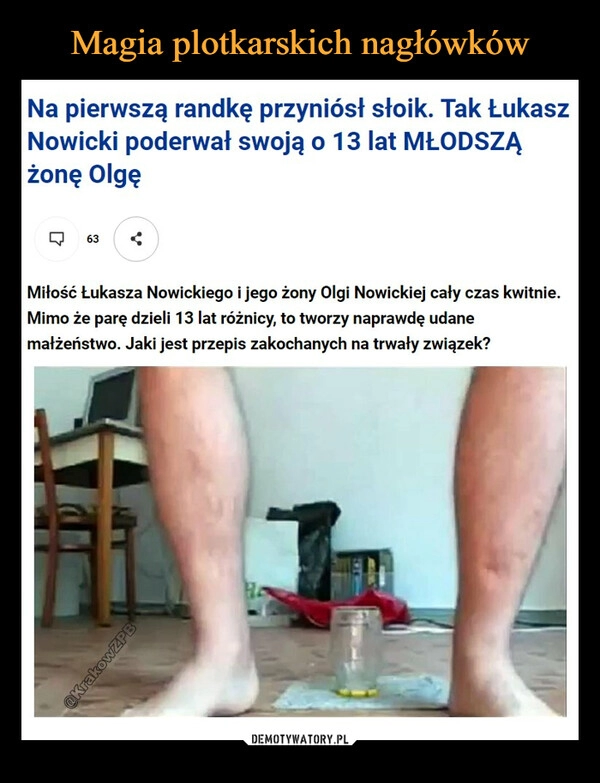 
    Magia plotkarskich nagłówków