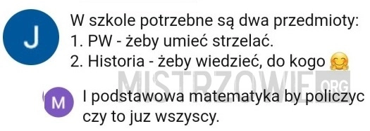 
    Przedmioty