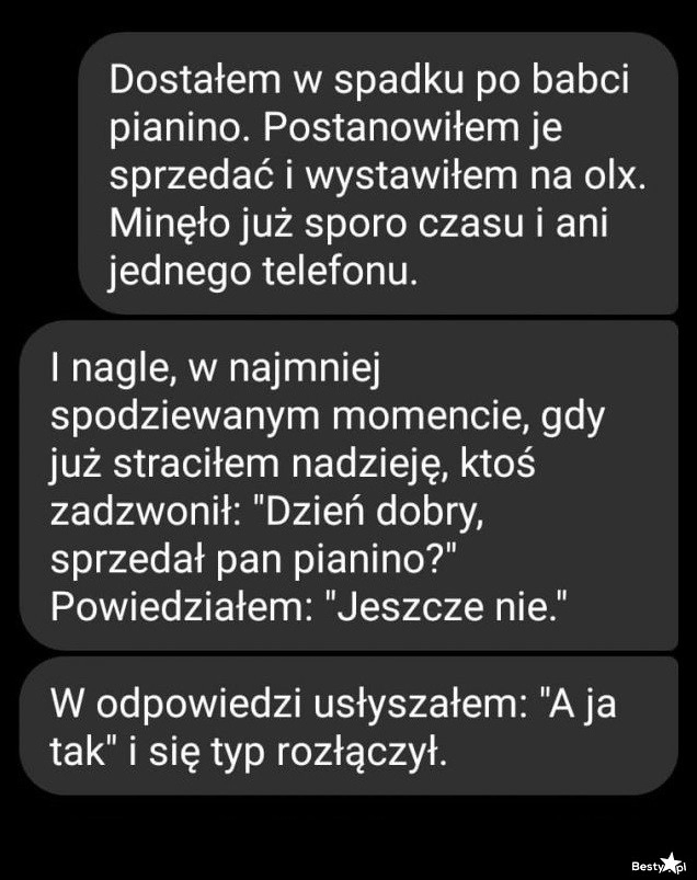 
    Sprzedaż pianina 