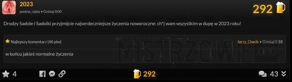 
    Fan czyszczenia kiszek...