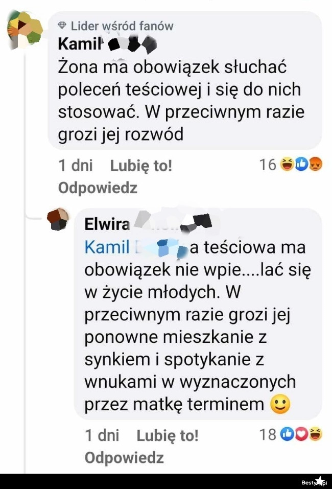 
    Obowiązek żony 