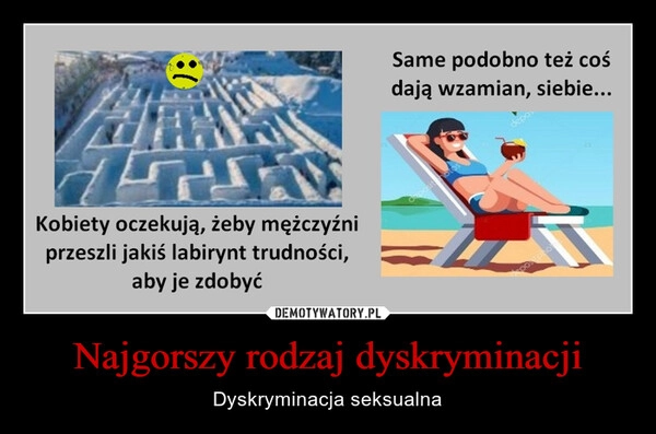 
    Najgorszy rodzaj dyskryminacji