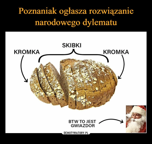 
    Poznaniak ogłasza rozwiązanie narodowego dylematu