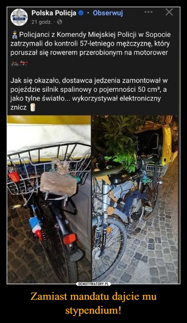 
    Zamiast mandatu dajcie mu stypendium!