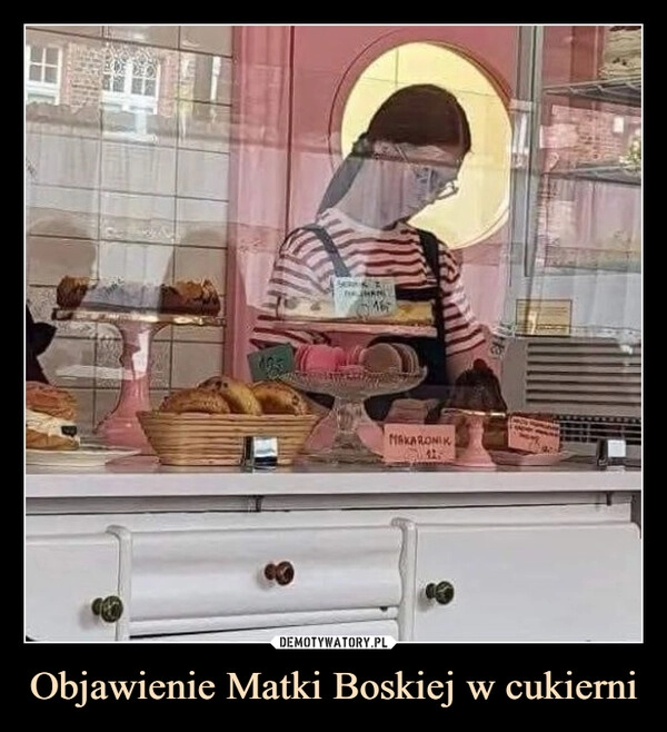 
    Objawienie Matki Boskiej w cukierni