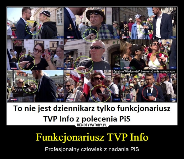 
    Funkcjonariusz TVP Info