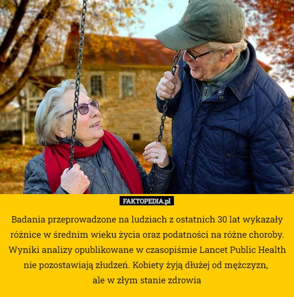 
    Badania przeprowadzone na ludziach z ostatnich 30 lat wykazały różnice w