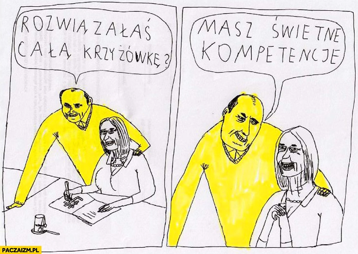 
    Rozwiązałaś całą krzyżówkę masz świetne kompetencje