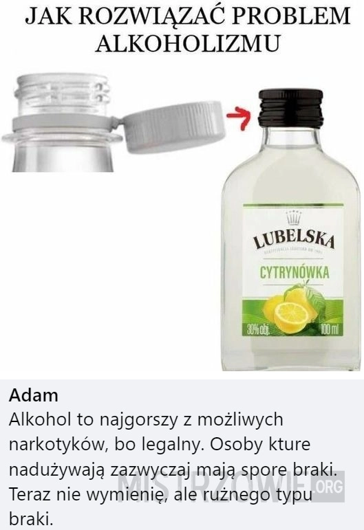 
    Problem alkoholizmu