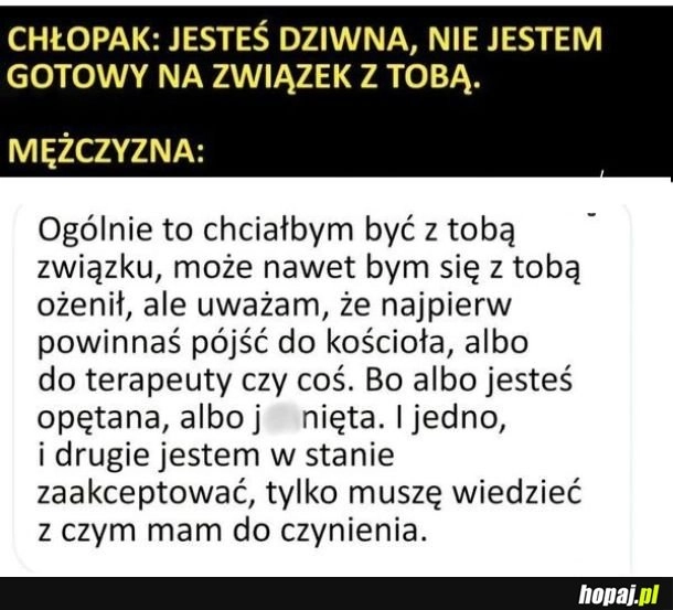 
    Musi wiedzieć